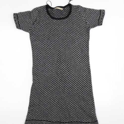 Sfera Womens Grey  Rayon Jumper Dress  Size S
