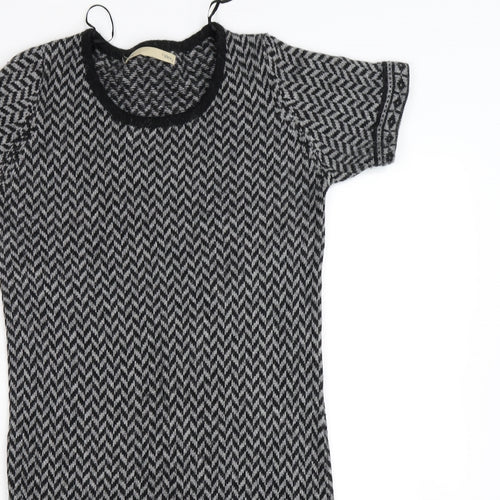 Sfera Womens Grey  Rayon Jumper Dress  Size S