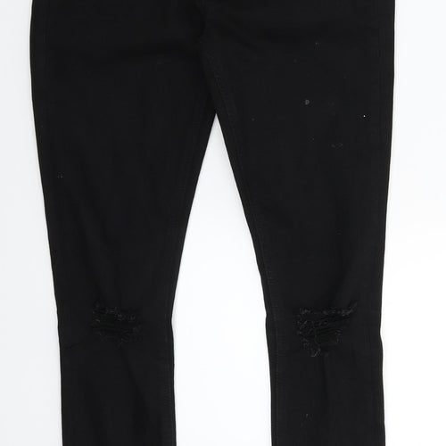Denim & Co. Womens Beige  Denim Skinny Jeans Size 10 L27 in