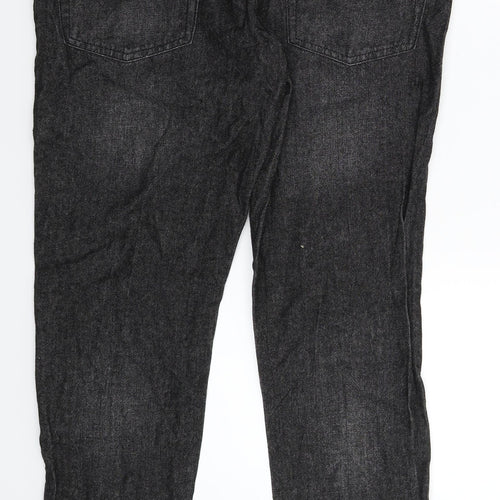 ESMARA Womens Black  Denim Skinny Jeans Size 14 L30 in