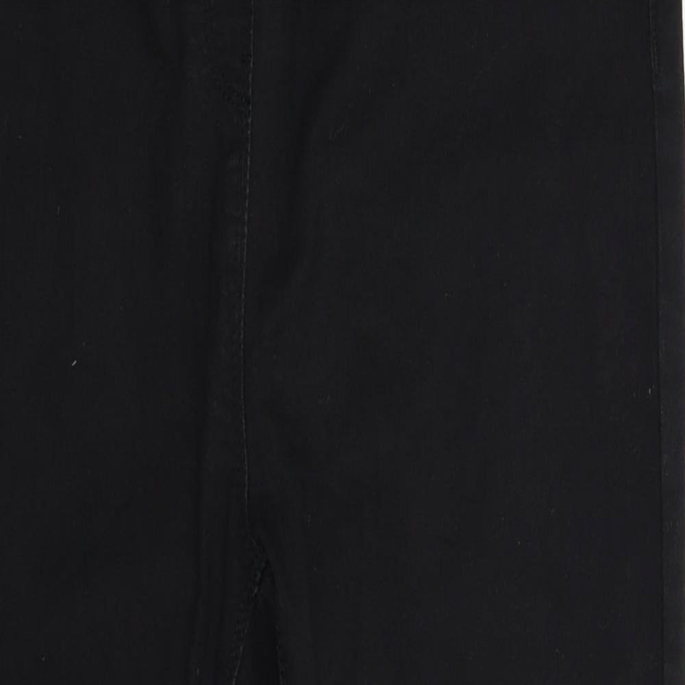 Simply Be Womens Black  Denim Jegging Jeans Size 16 L24 in