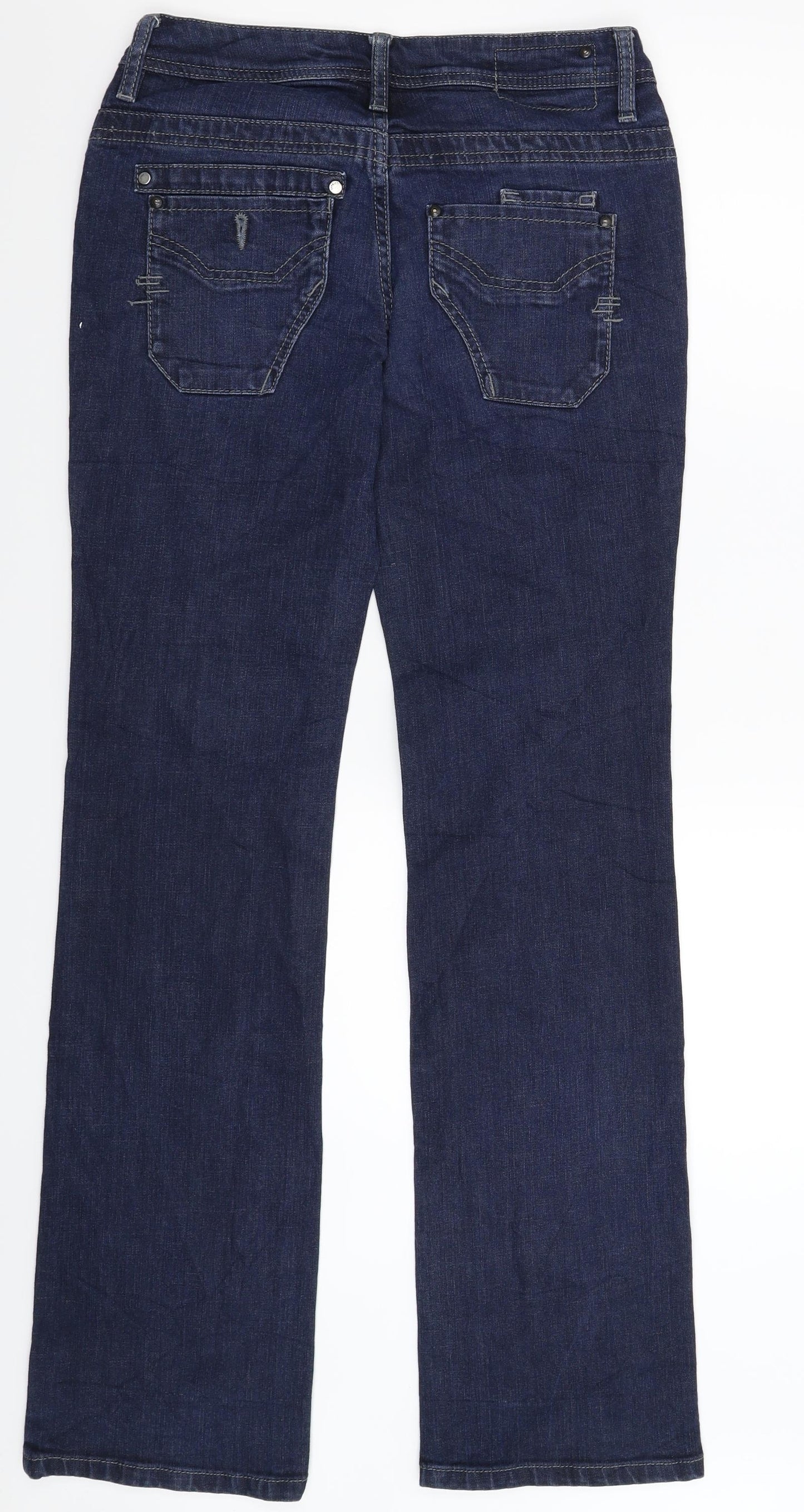 Esprit Womens Blue  Denim Bootcut Jeans Size 10 L33 in