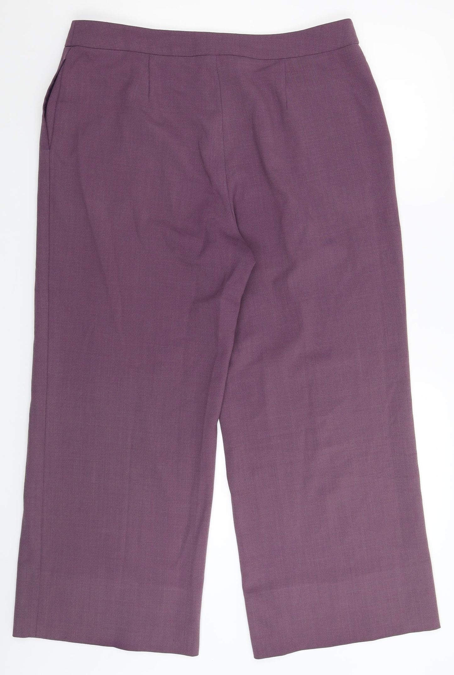 Artigiano Womens Purple   Windbreaker Trousers Size 34 in L27 in