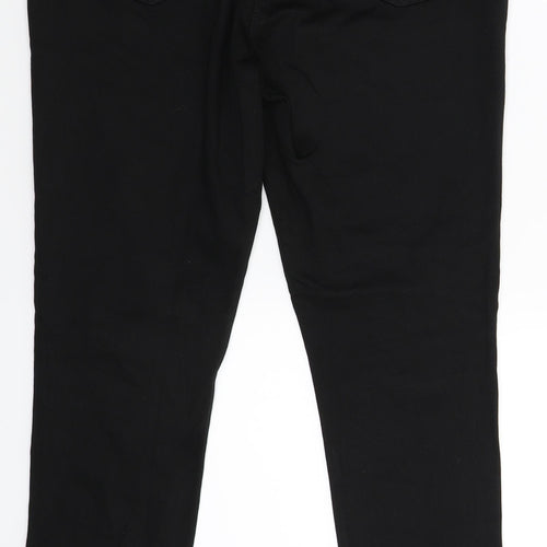 NEXT Womens Black  Denim Skinny Jeans Size 32 in L28 in