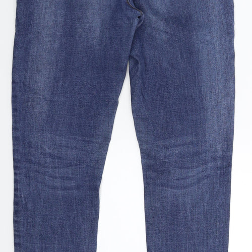 Denim & Co. Womens Blue  Denim Skinny Jeans Size 10 L29 in