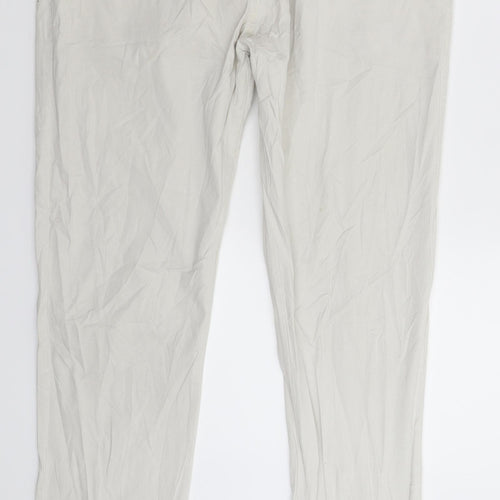 Preworn Womens Grey   Trousers  Size 34 in L30 in