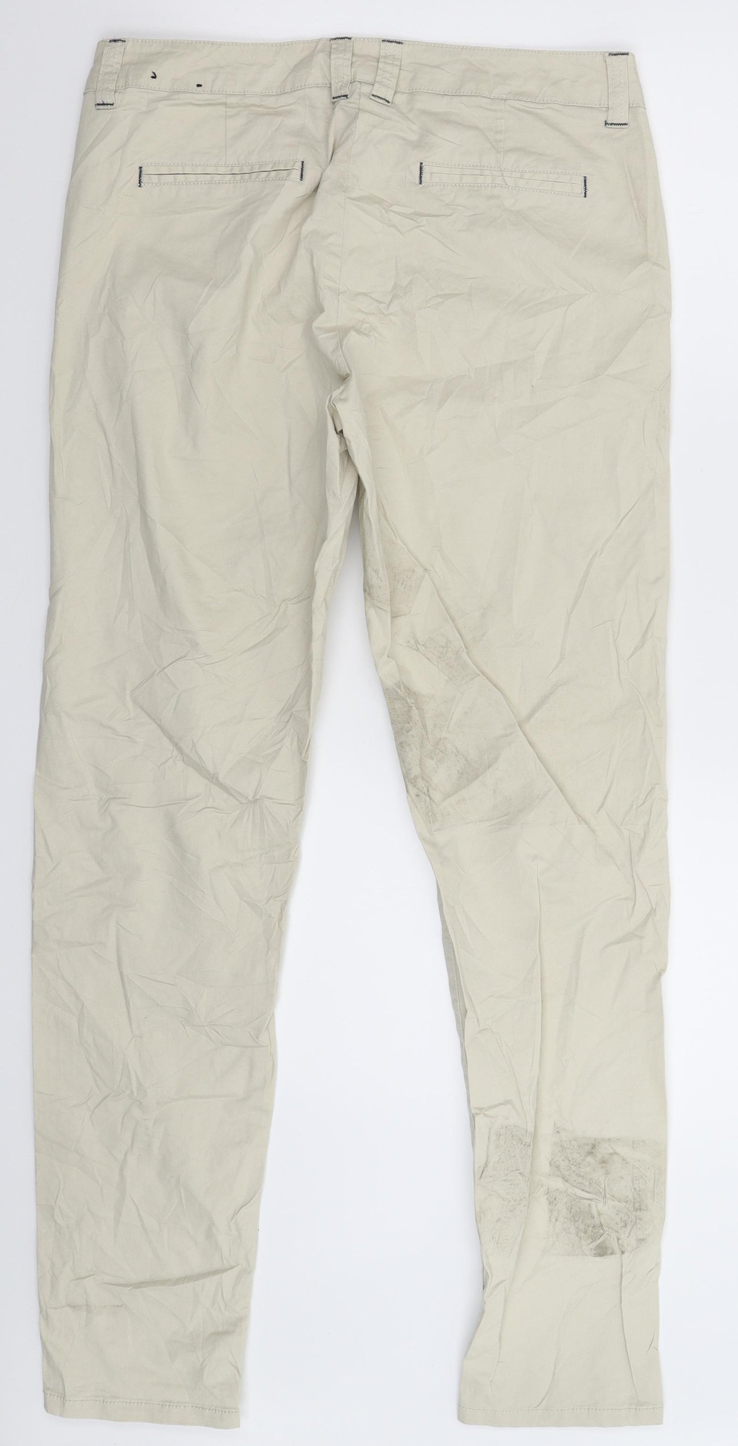 Colours of The World Womens Beige   Trousers  Size 12 L31 in