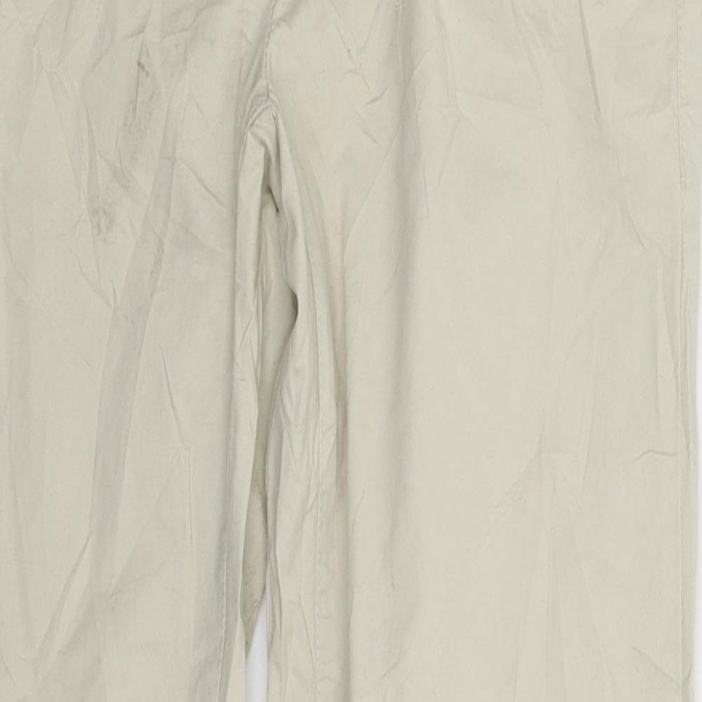 Colours of The World Womens Beige   Trousers  Size 12 L31 in