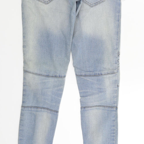 Denim & Co. Womens Blue  Denim Skinny Jeans Size 6 L31 in