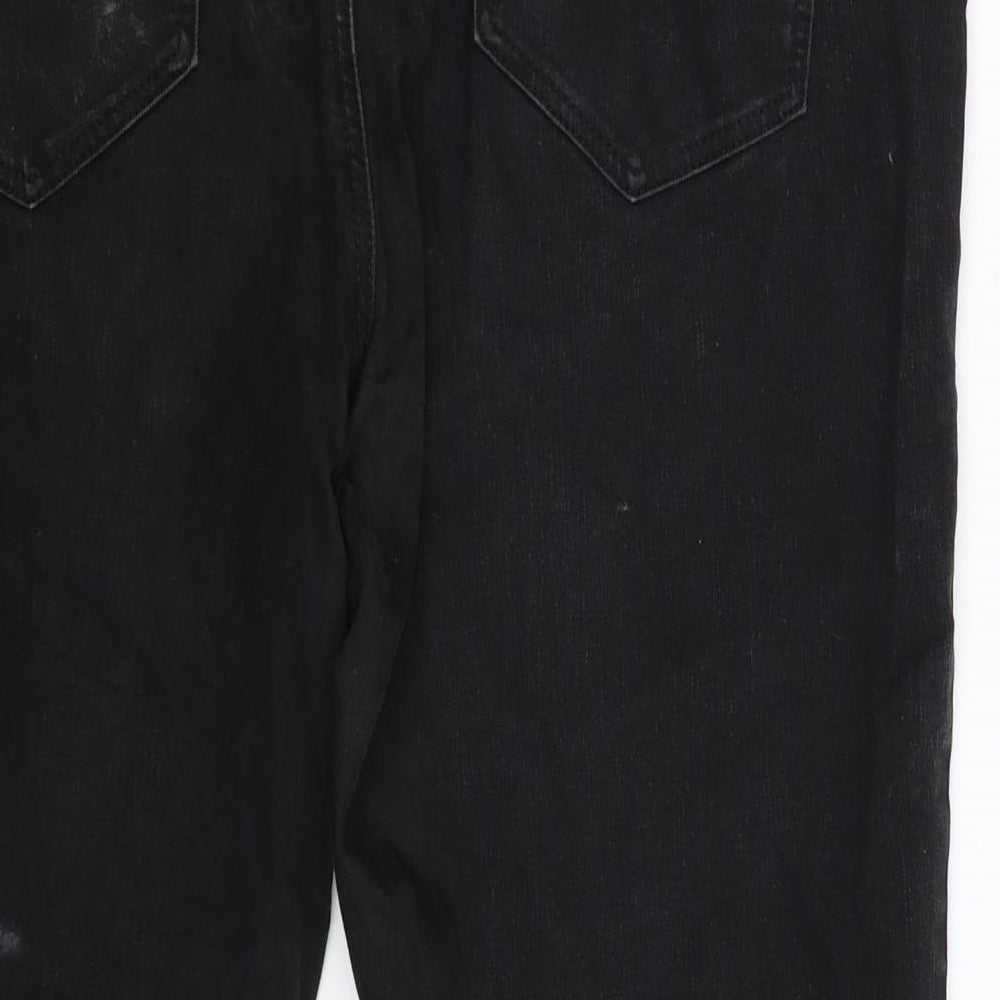 George Womens Black  Denim Skinny Jeans Size 18 L25 in