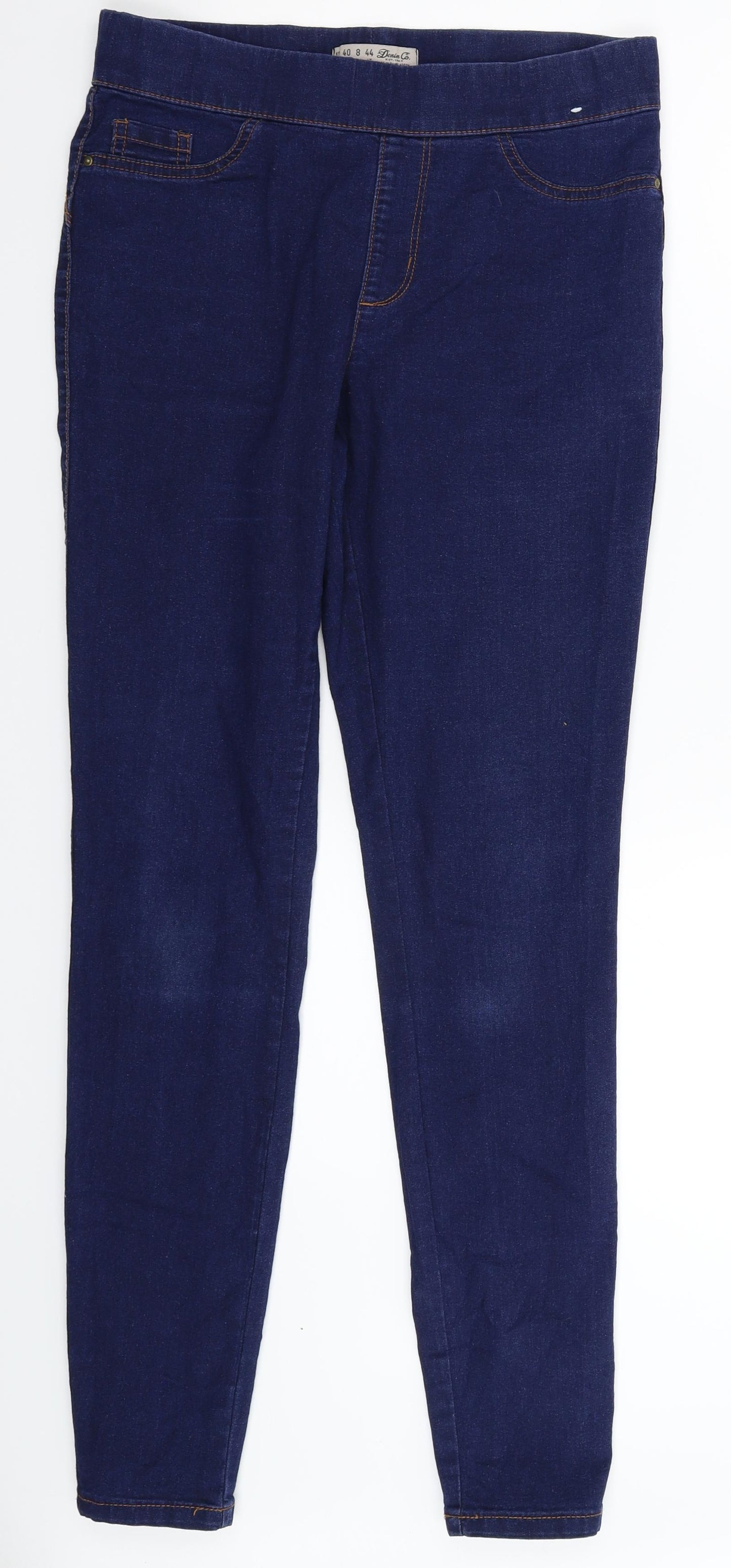Denim & Co. Womens Blue  Denim Jegging Jeans Size 12 L30 in