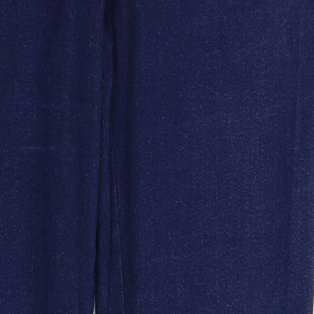 Denim & Co. Womens Blue  Denim Jegging Jeans Size 12 L30 in