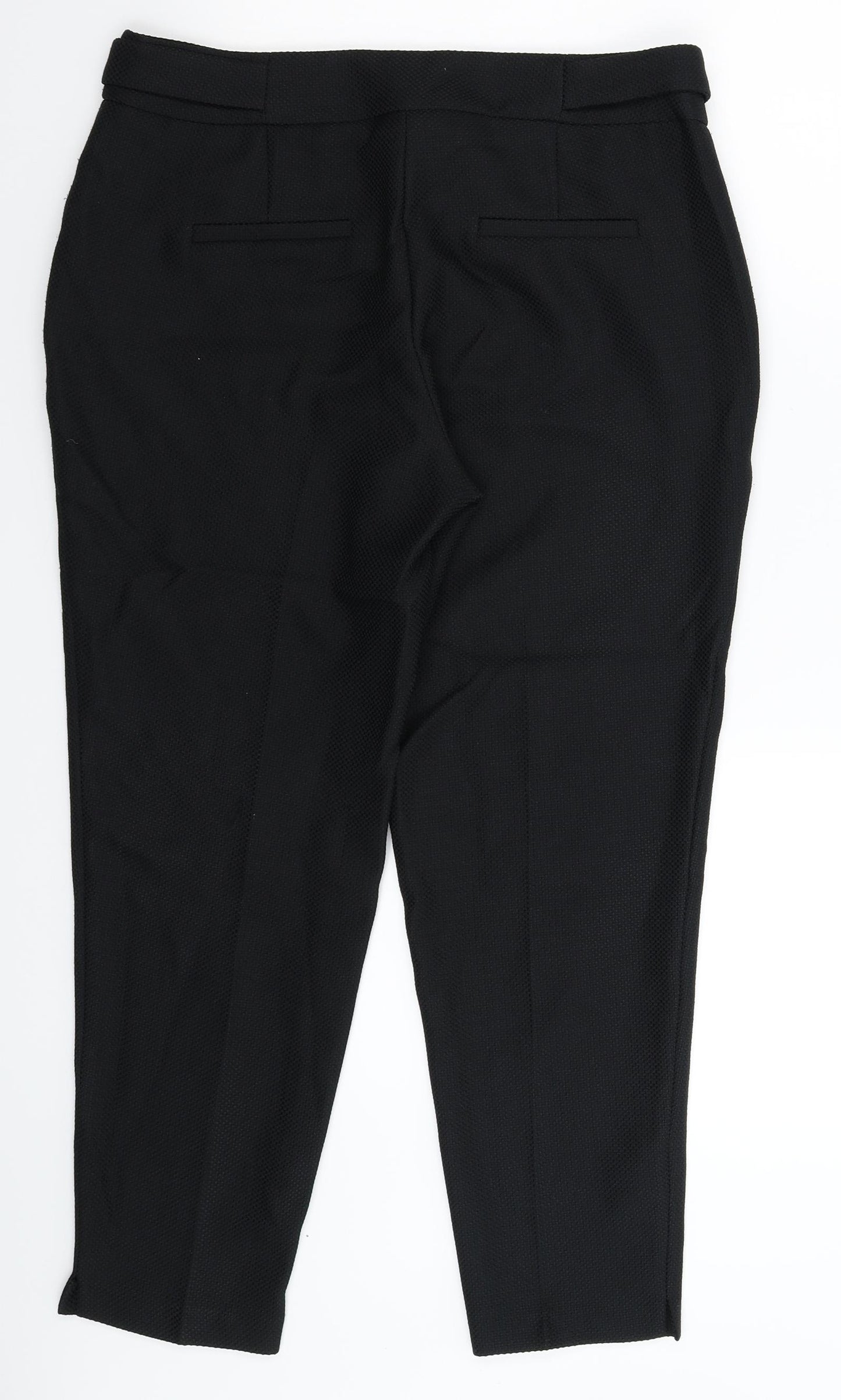 Dorothy Perkins Womens Black   Trousers  Size 12 L26 in