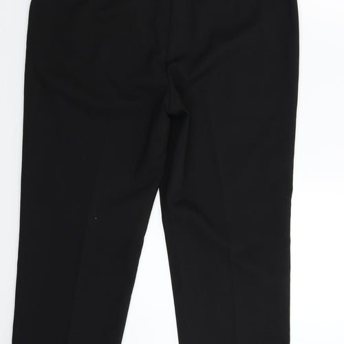 Papaya Womens Black   Dress Pants Trousers Size 12 L27 in