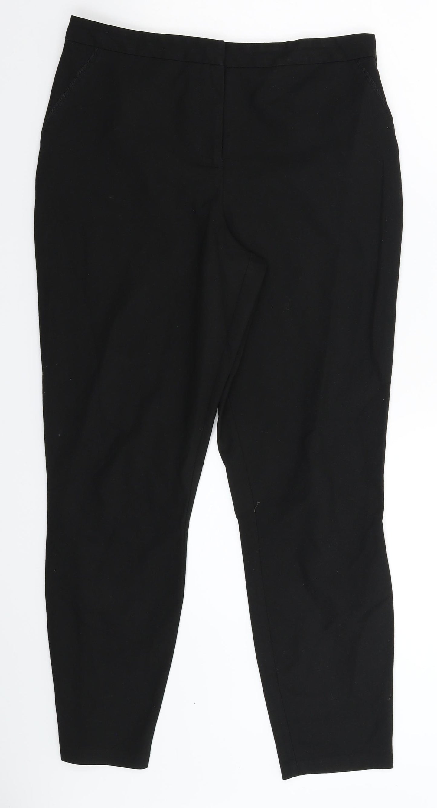 George Girls Black   Capri Trousers Size 13-14 Years