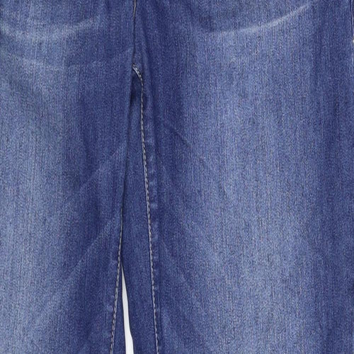Dear John Womens Blue  Denim Bootcut Jeans Size 32 in L33 in