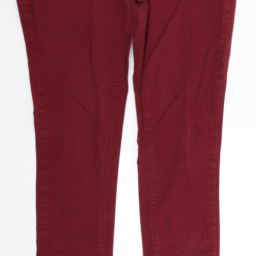Denim & Co. Womens Brown  Denim Jegging Jeans Size 10 L30 in