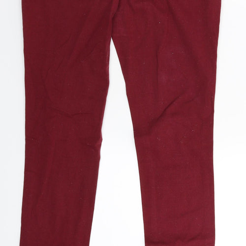 Denim & Co. Womens Brown  Denim Jegging Jeans Size 10 L30 in