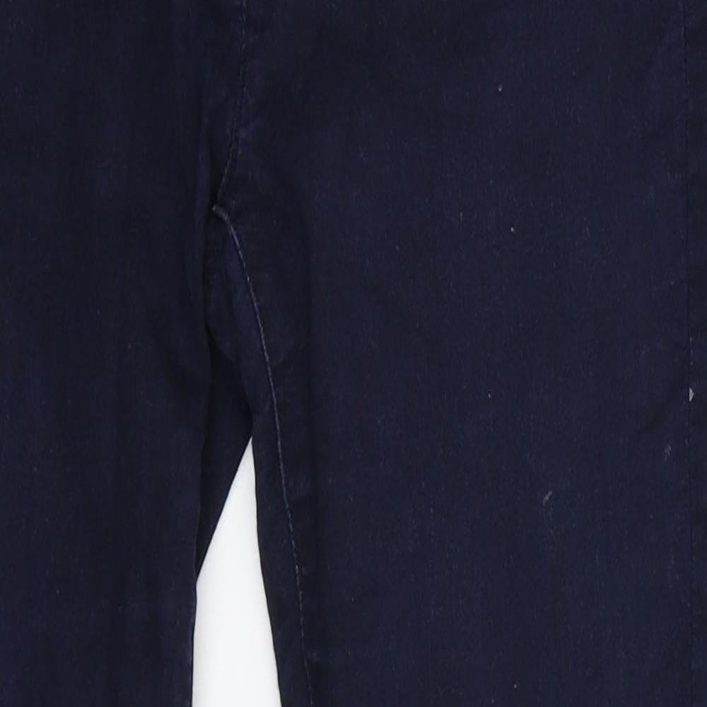 Peacocks Womens Blue  Denim Jegging Jeans Size 8 L27 in