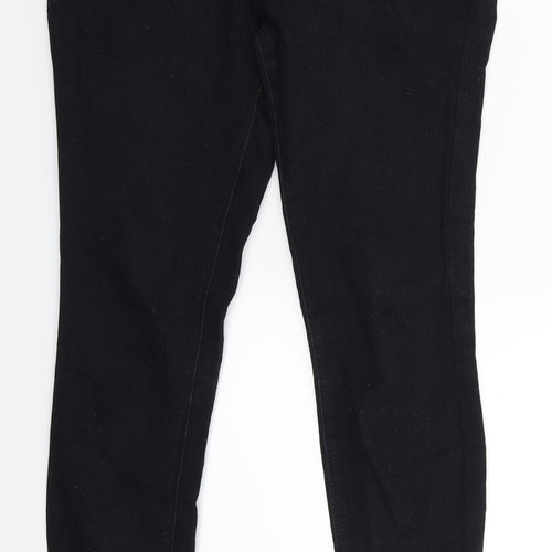 Denim & Co. Womens Black  Denim Jegging Jeans Size 10 L29 in