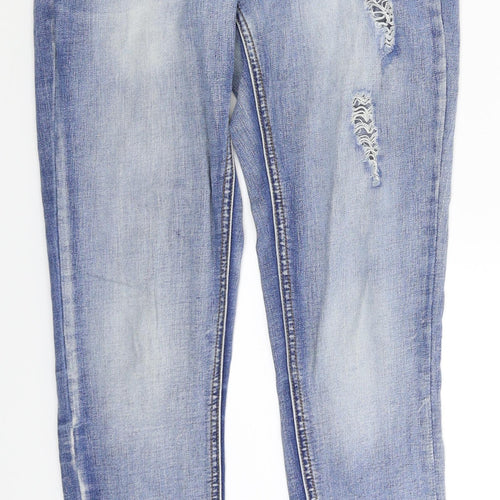 Blonde & Blonde  Womens Blue  Denim Skinny Jeans Size 6 L30 in