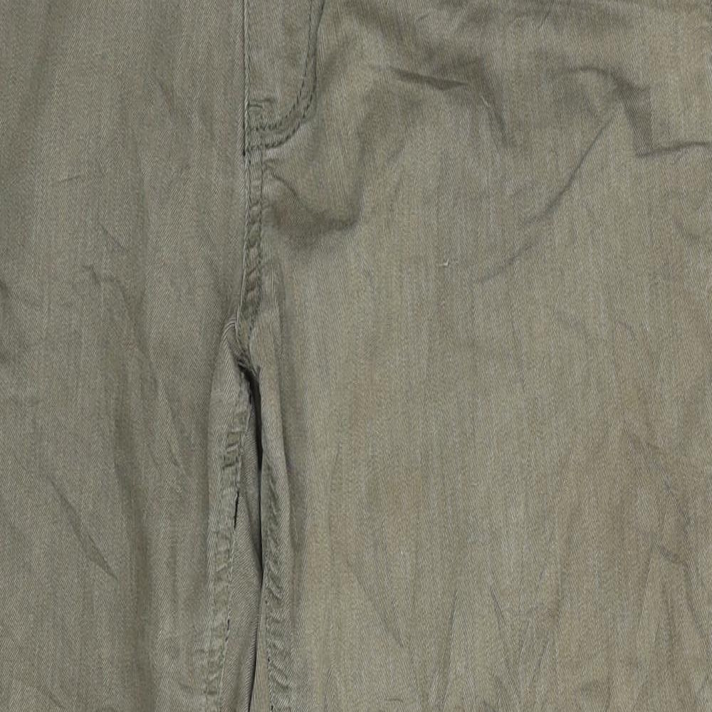 Soyaconcept Womens Green  Denim Straight Jeans Size 33 in L27 in