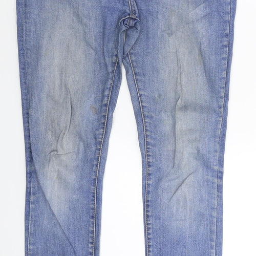 New Look Womens Blue  Denim Skinny Jeans Size 12 L29 in