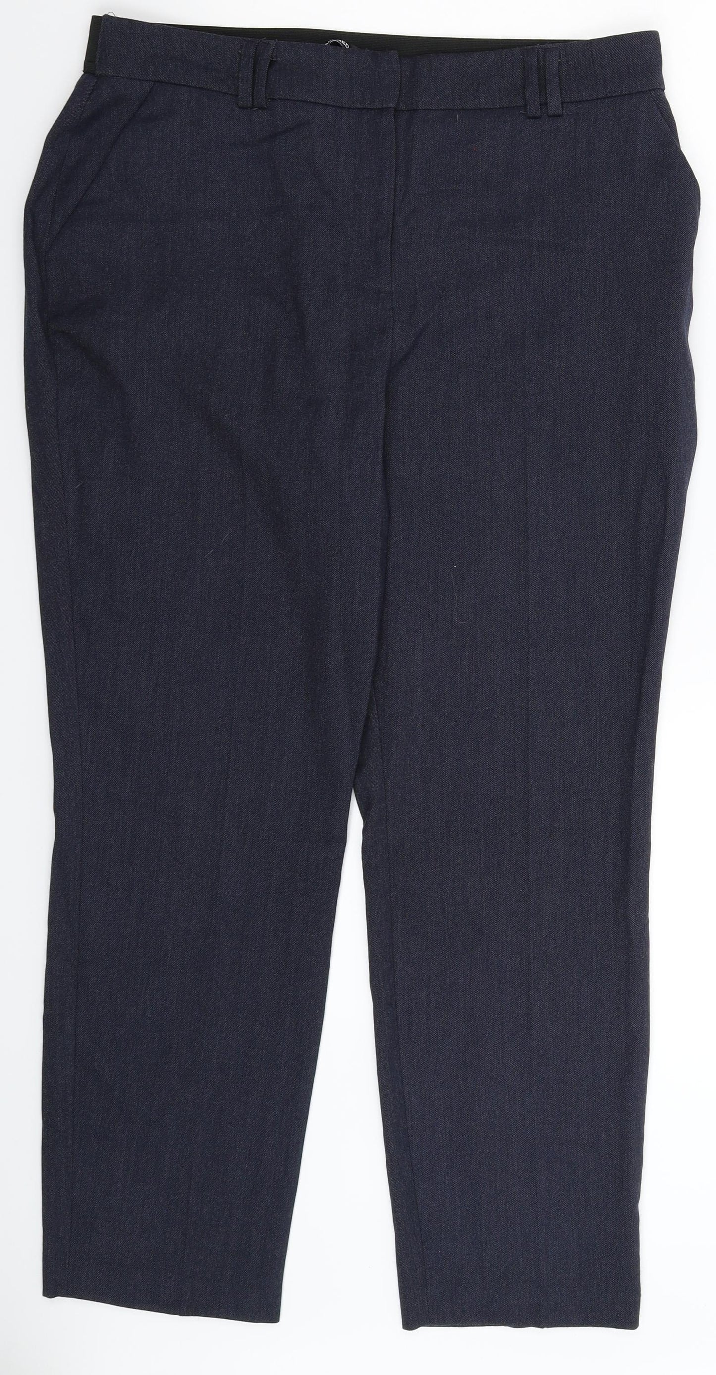 Bonmarché Womens Blue   Dress Pants Trousers Size 12 L28 in