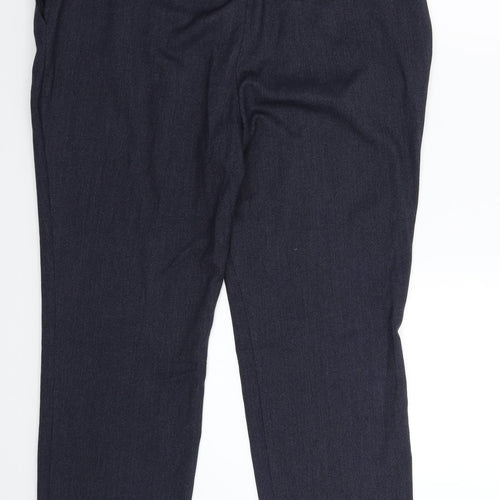 Bonmarché Womens Blue   Dress Pants Trousers Size 12 L28 in