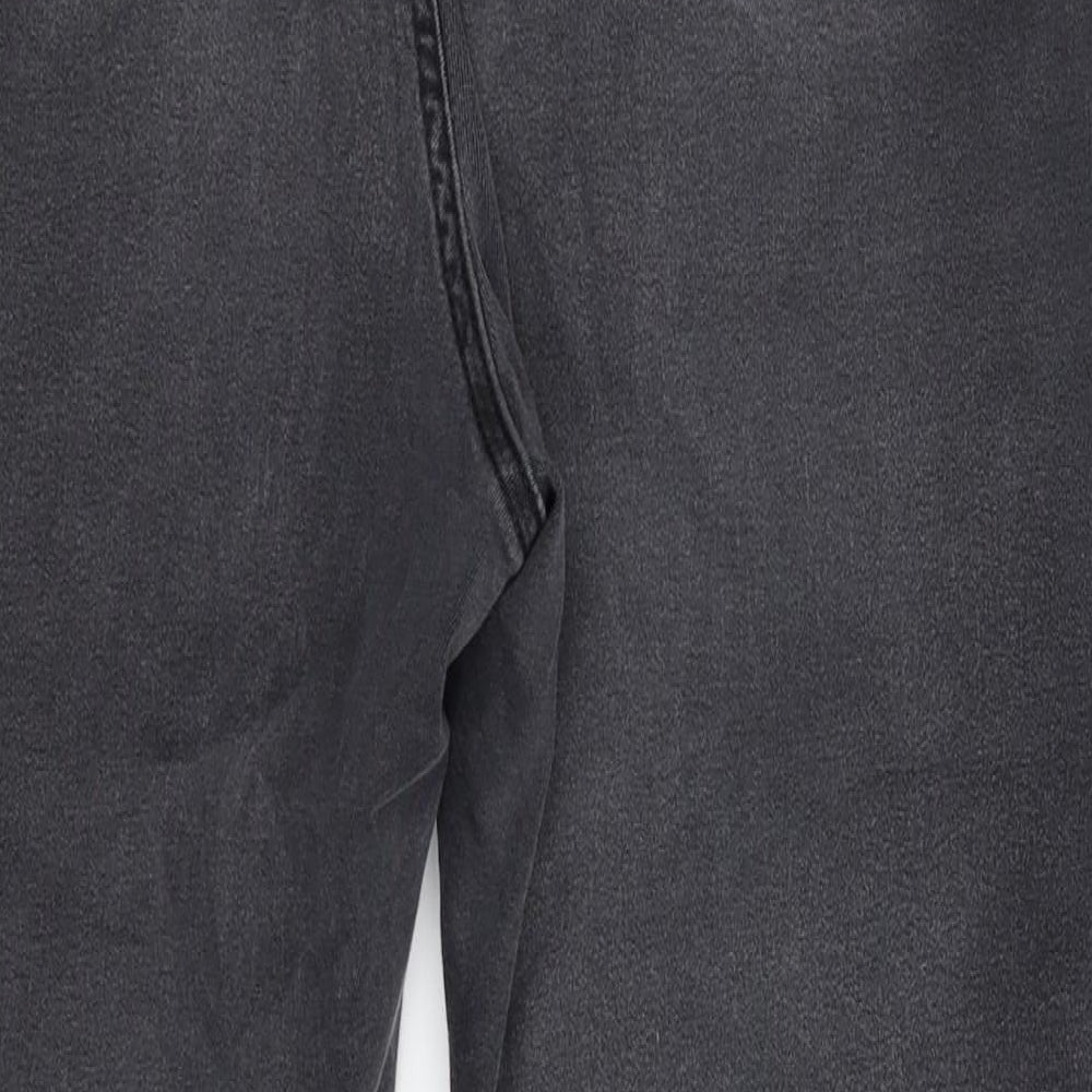 Denim & Co. Womens Grey  Denim Jegging Jeans Size 18 L26 in