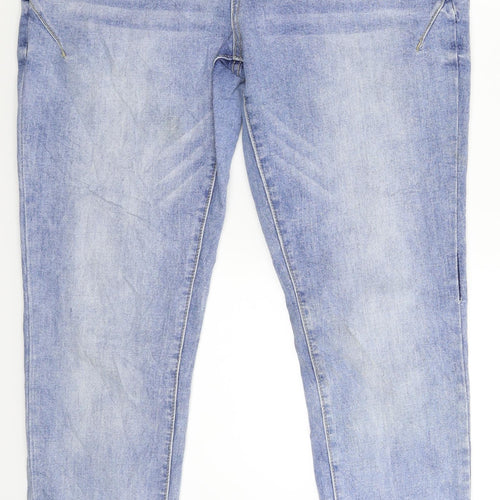 Denim 1982 Womens Blue  Denim Skinny Jeans Size 34 in L30 in