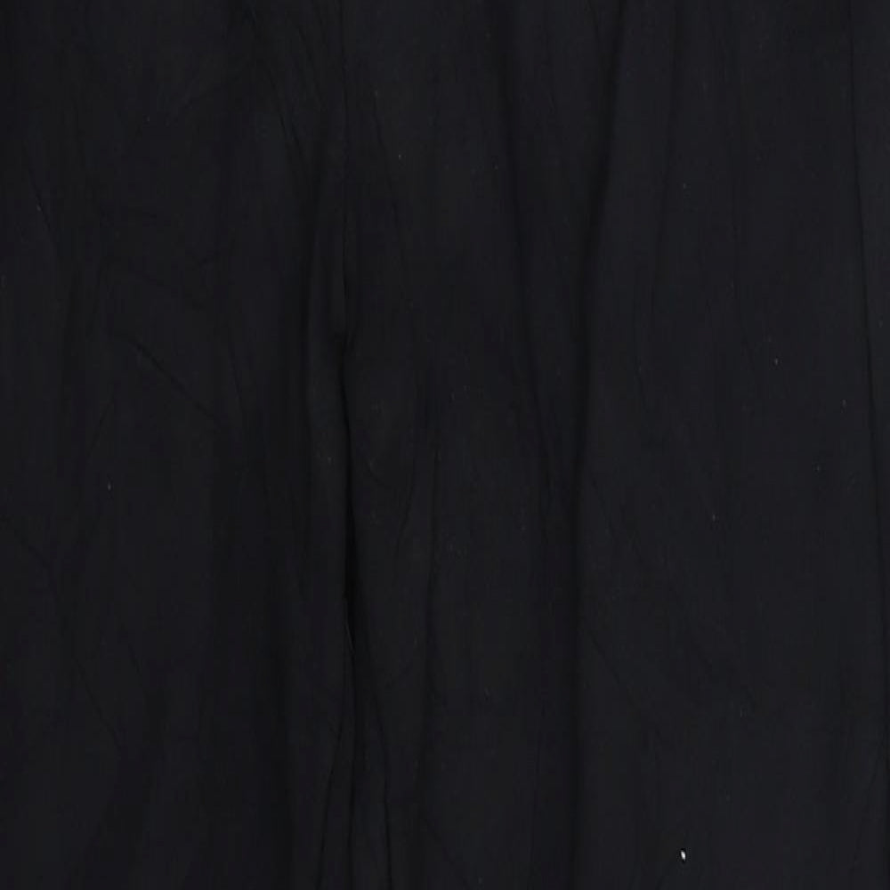 Matalan Womens Black   Trousers  Size 10 L27 in