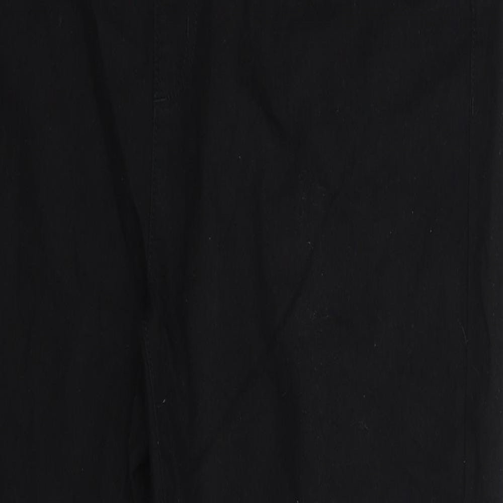 Denim & Co. Womens Black  Denim Jegging Jeans Size 18 L27 in