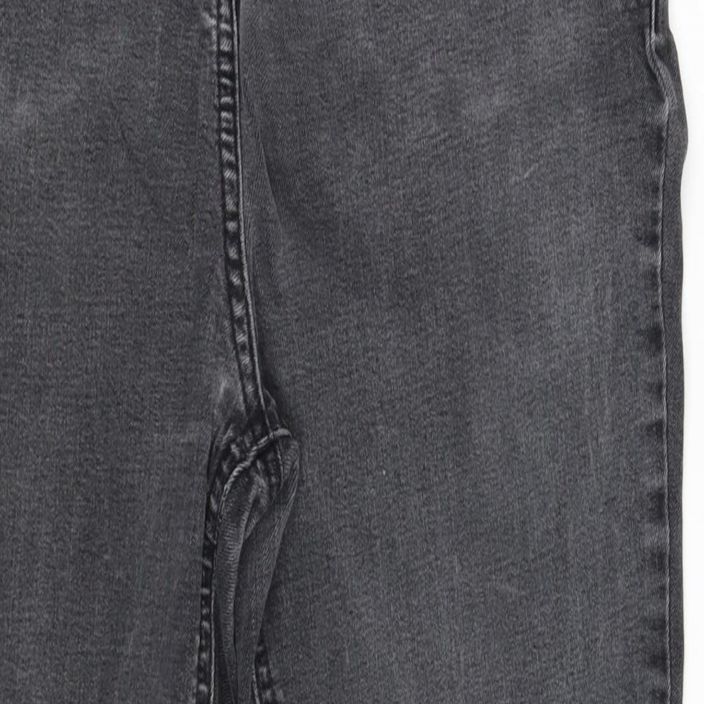 Matalan Womens Grey  Denim Skinny Jeans Size 14 L25 in