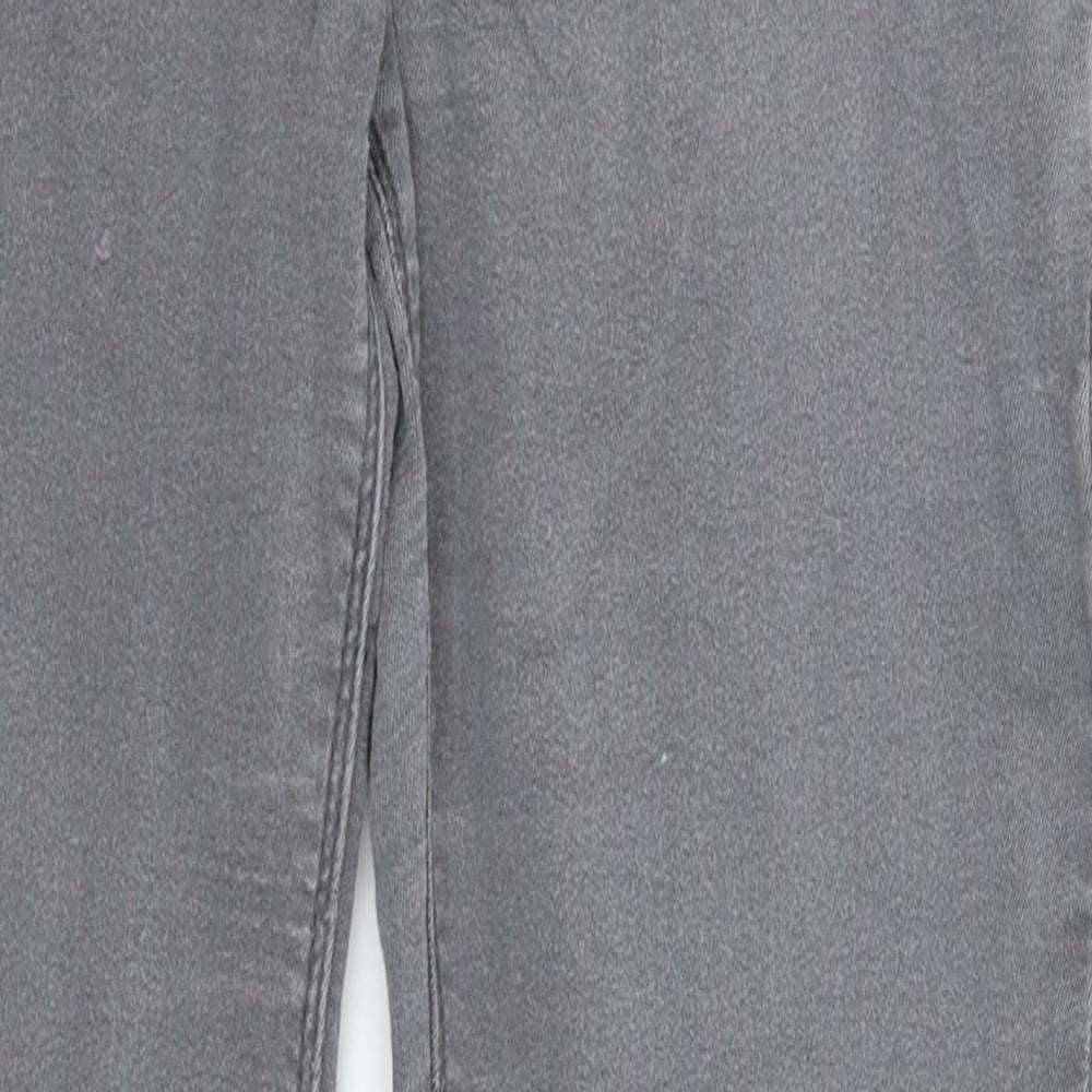 Dorothy Perkins Womens Grey  Denim Jegging Jeans Size 12 L30 in