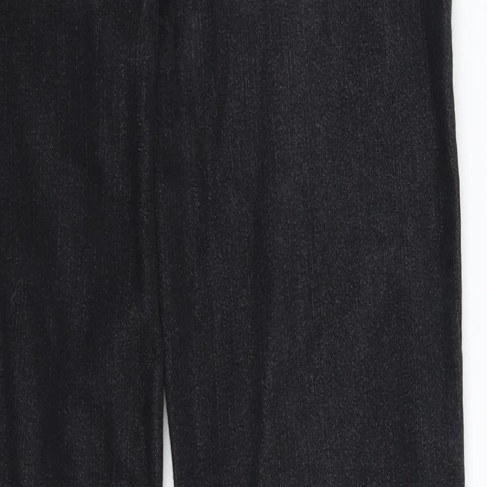 Principles Womens Black  Denim Straight Jeans Size 8 L28 in