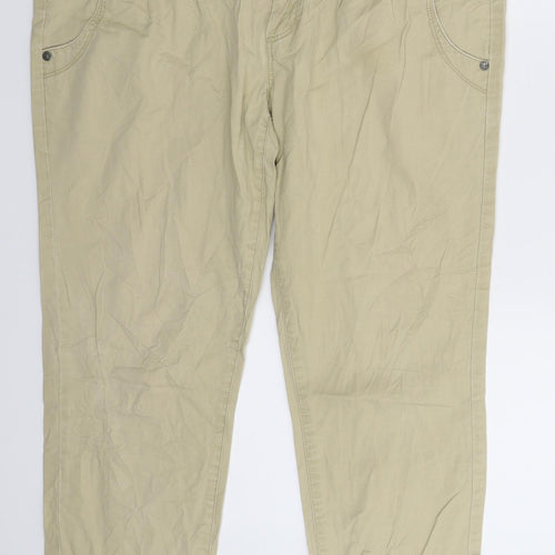 Only Womens Beige   Trousers  Size 34 in L26 in