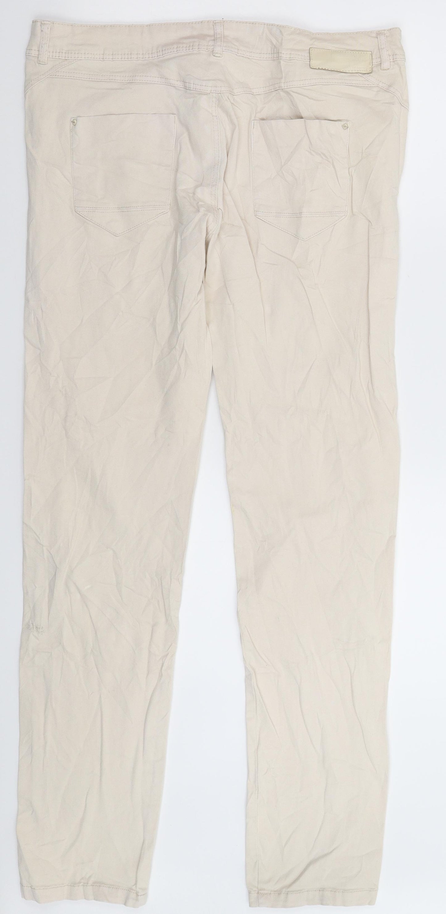 Promod Womens Beige   Jegging Jeans Size 34 in L32 in