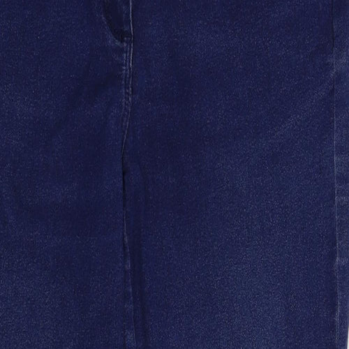Bonmarché Womens Blue  Denim Straight Jeans Size 12 L27 in