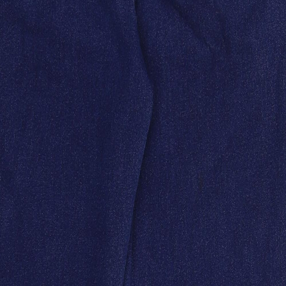 Bonmarché Womens Blue  Denim Straight Jeans Size 12 L27 in
