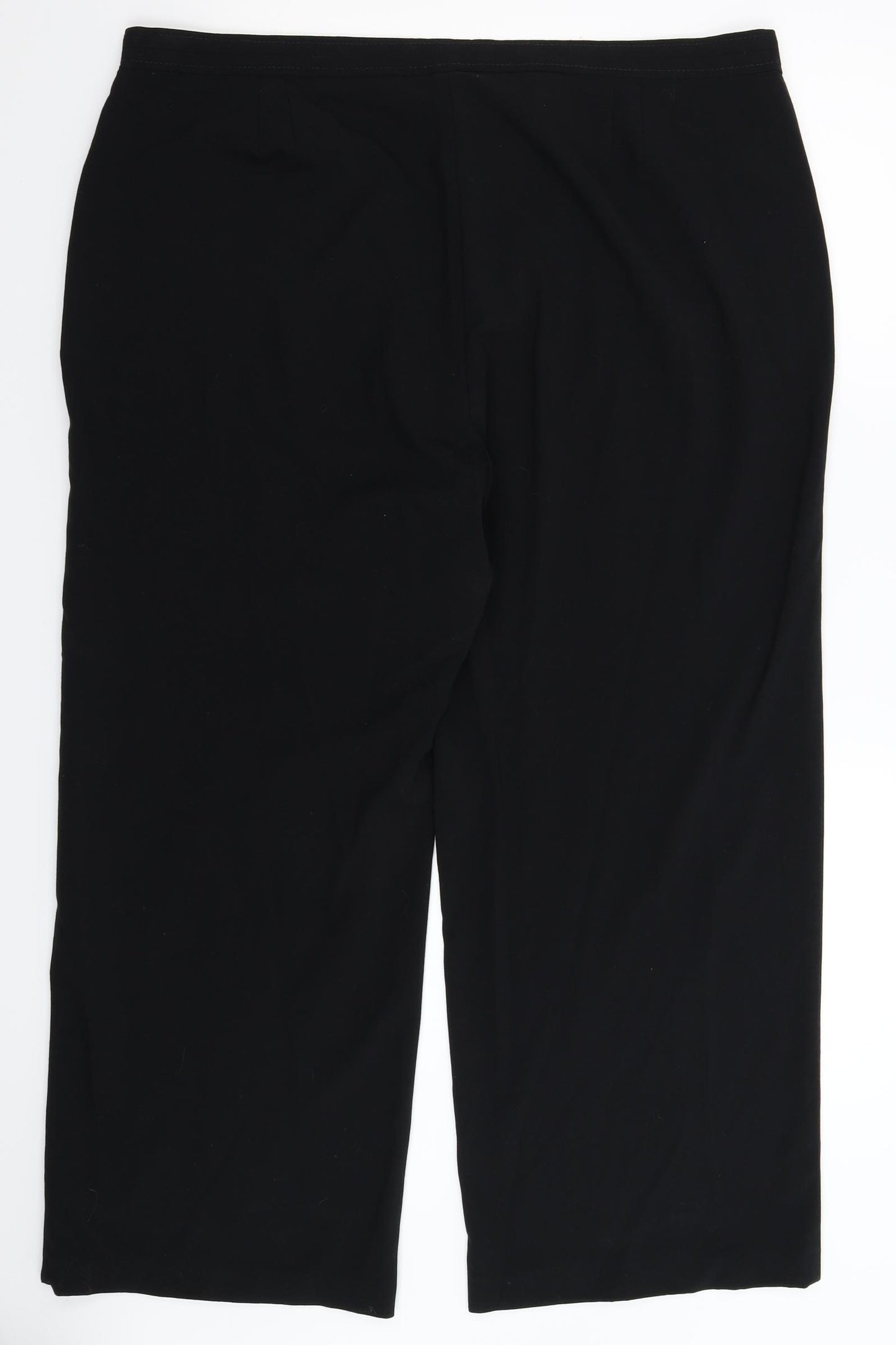 Marks and Spencer Womens Black   Dress Pants Trousers Size 20 L28 in