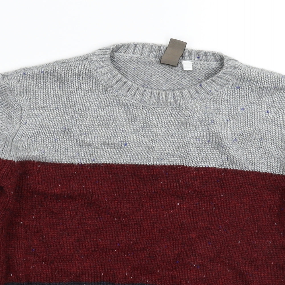Urban Outlaws Boys Multicoloured  Knit Pullover Jumper Size 10 Years