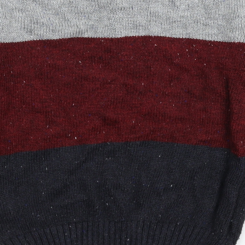 Urban Outlaws Boys Multicoloured  Knit Pullover Jumper Size 10 Years