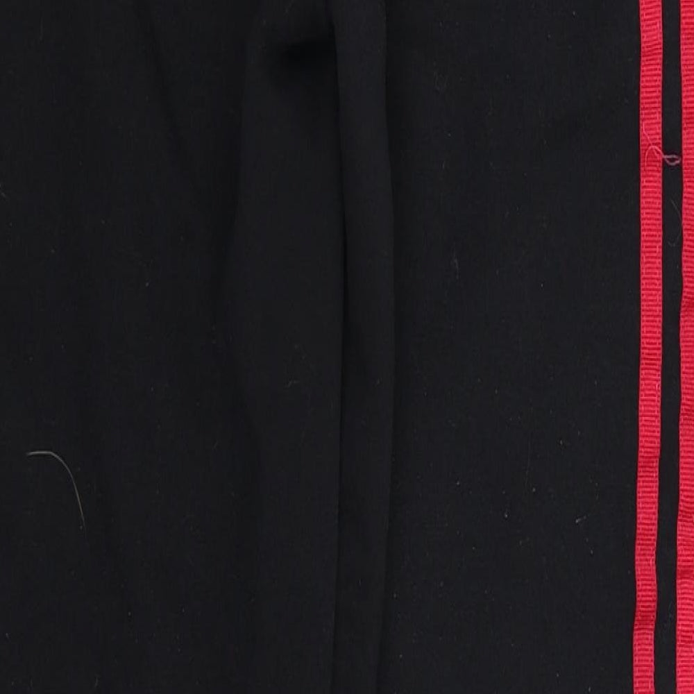 Lonsdale Womens Black   Track Pants Trousers Size 8 L28 in