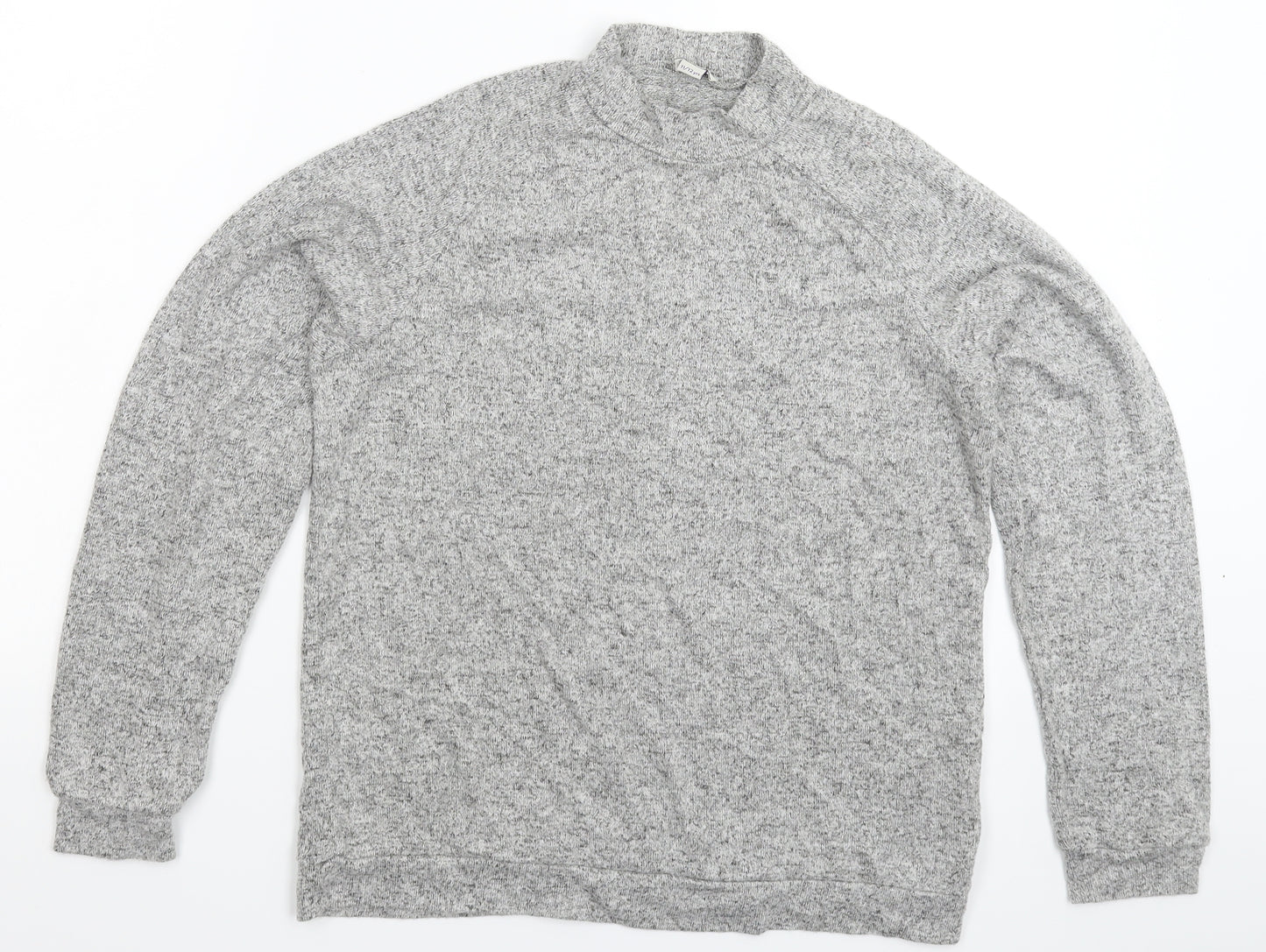 River Island Girls Grey  Knit Pullover Jumper Size 11-12 Years