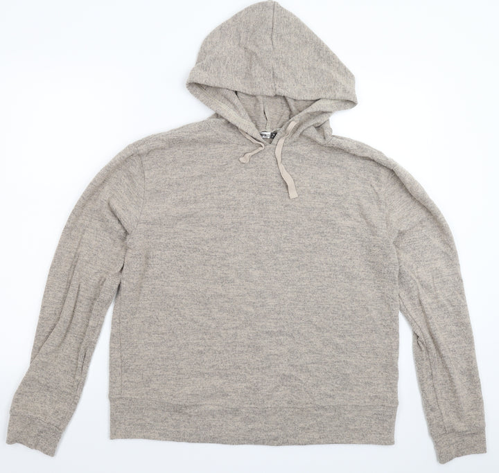 Pep&Co Womens Grey   Pullover Hoodie Size 14