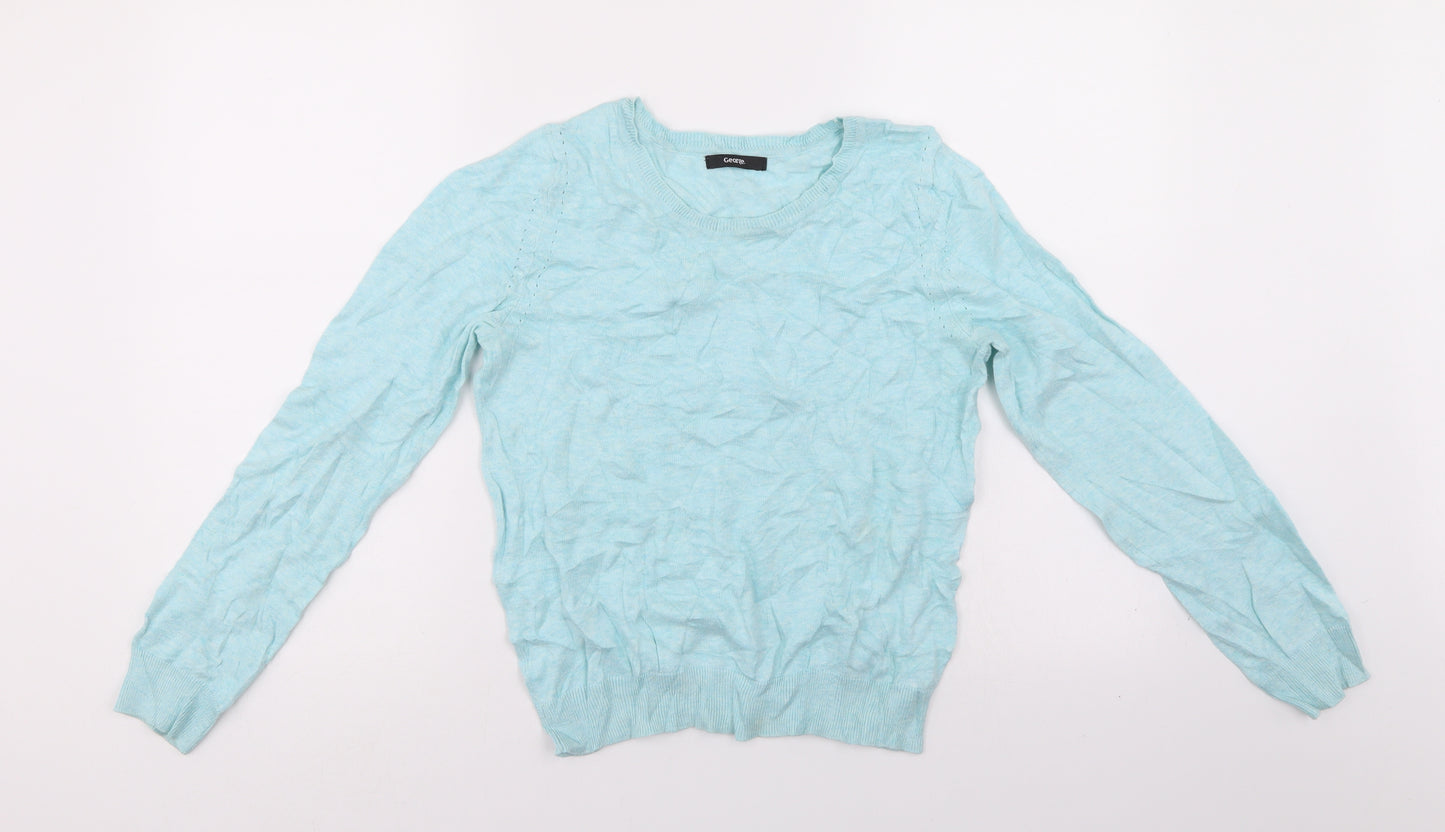 George Womens Blue   Pullover Jumper Size 10