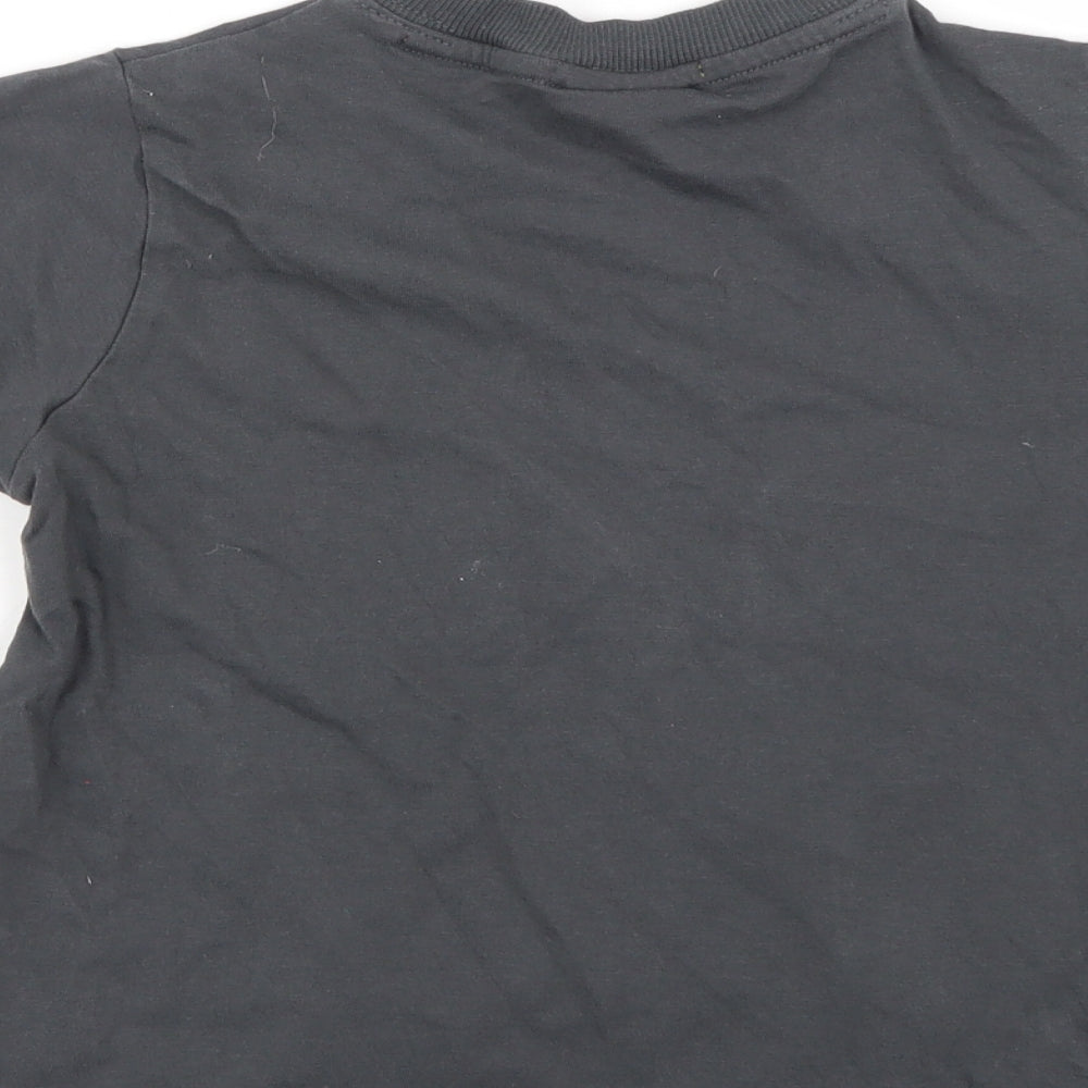 TU Boys Grey   Basic T-Shirt Size 5 Years  - Bat Man