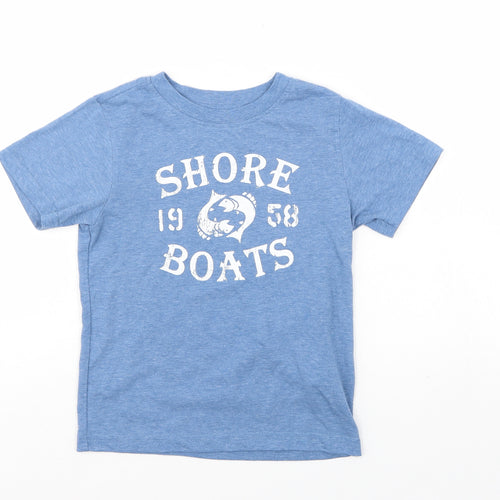 LOGG Boys Blue   Basic Polo Size 5 Years