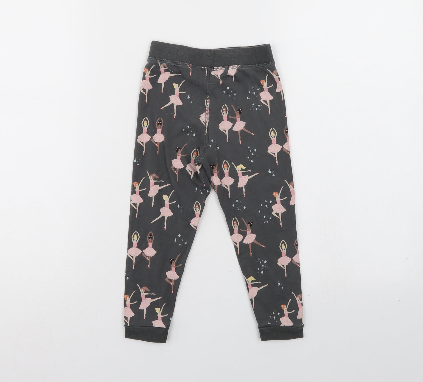 M&S Girls Grey    Pyjama Pants Size 2-3 Years